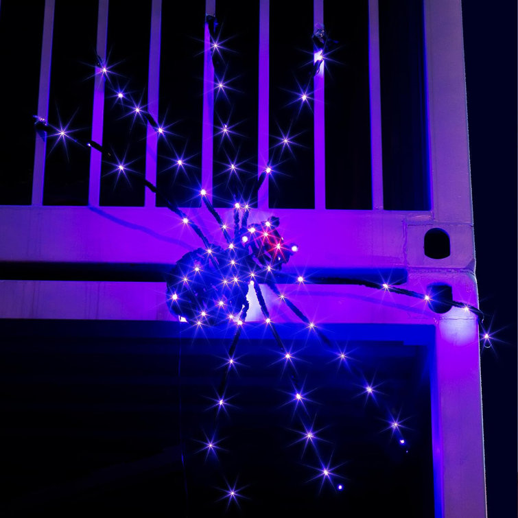 Halloween light sales up spider